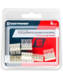 Компактная 8 проводная клемма Electrovolt