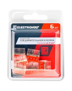 Компактная 4 проводная клемма Electrovolt