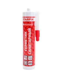 Санитарный силиконовый герметик Starfix