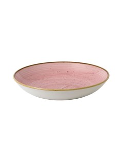 Тарелка глубокая 24 8см 1 13л без борта Stonecast цвет Petal Pink SPPSEVB91 Churchill