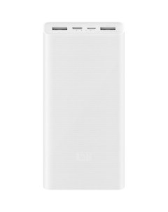 Внешний аккумулятор Xiaomi Mi Power Bank 3 20000mAh PLM18ZM Белый