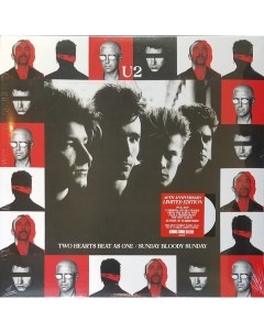 Рок U2 TWO HEARTS BEAT AS ONE SUNDAY BLOODY SUNDAY RSD 2023 RELEASE WHITE LP Universal (aus)