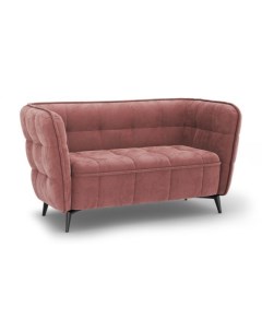 Прямой диван Клео 86 90 см Без пружин Мягкие Красный 165 Малогабаритные Первый мебельный