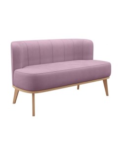 Прямой диван Грета 76 60 см Без пружин Мягкие Розовый 134 Малогабаритные Первый мебельный