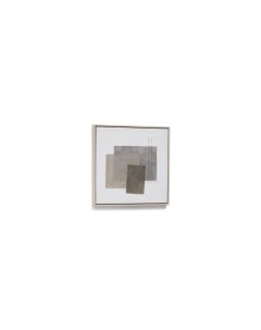 Mabell Картина Белая с разноцветными квадратами 42 х 42 см La forma (ex julia grup)