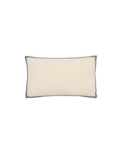 Tanita Чехол на подушку 100 белый хлопок и черная лента 30 х 50 см La forma (ex julia grup)