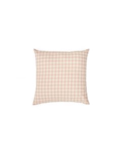 Yanil Чехол на подушку 100 хлопок розовые и бежевые квадраты 45 x 45 см La forma (ex julia grup)
