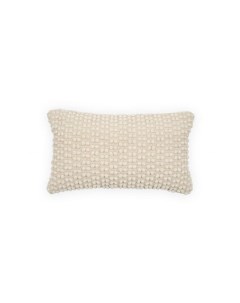 Mascarell Чехол на подушку из белого хлопка и полипропилена 30 x 50 см La forma (ex julia grup)
