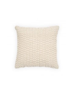 Mascarell Чехол на подушку из белого хлопка и полипропилена 45 x 45 см La forma (ex julia grup)
