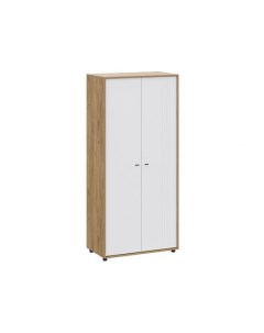 Распашной шкаф Милан 220 60 см Прямые Белый 100 см Sv-мебель
