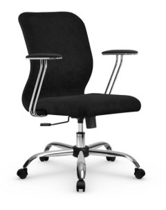 Кресло с механизмом топ-ган SU-M-4Vivaldi/подл.078/осн.003 черный Метта