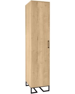Шкаф одностворчатый Loft 45 см Дуб Натур R-home