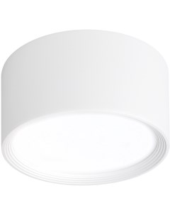 Потолочный светильник 18Вт алюминий пластик белый Escada