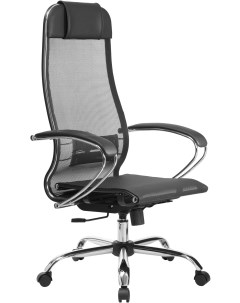 Офисное кресло - стул компьютерный с сетчатой спинкой с механизмом топган -4MPRU/подл.131/осн.003 черный Метта