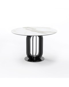 Стол круглый Capri 100 керамика белая Top concept