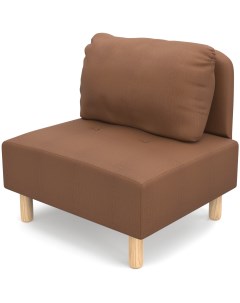 Кресло Свельд коричневая рогожка Arsko