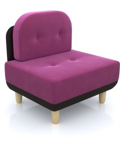 Кресло Торли фиолетовый велюр Arsko