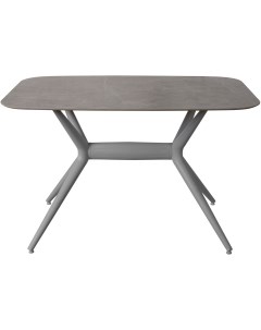 Стол обеденный обеденный JET CERAMIC прямоугольный 120 80 Термопластичный полимер Серый Jet-ceramic