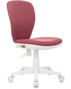 Кресло детское KD W10 розовый 26 31 крестов пластик пластик белый Бюрократ