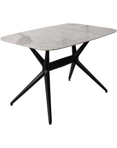 Стол обеденный обеденный JET CERAMIC прямоугольный 120 80 Термопластичный полимер Черный Jet-ceramic