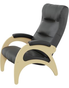 Кресло для отдыха Модель 41 б л экокожа Дунди 108 каркас дуб шампань от фабрики Мебелик