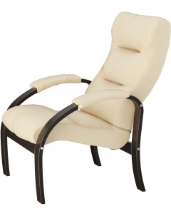 Кресло для отдыха Шоле экокожа Ева 2 каркас венге от фабрики Мебелик