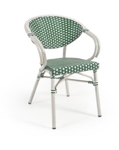 Обеденный стул Marilyn Зеленый Искусственный ротанг Металл Алюминий La forma (ex julia grup)