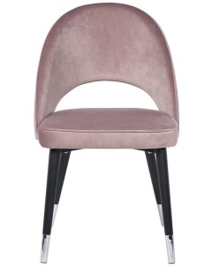 Обеденный стул Черный Пыльно розовый Garda decor