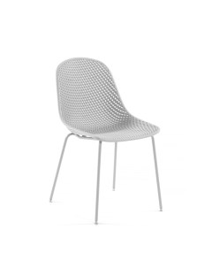 Обеденный стул Quinby Белый Сталь Полипропилен Пластик Металл La forma (ex julia grup)