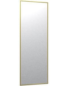 Зеркало настенное в раме Сельетта 5 глянец золото 150 см х 50 см от фабрики Мебелик
