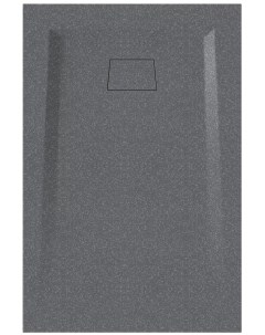 Душевой поддон из искусственного камня Атриум 110x80 ЛП00037 серый Good door