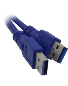 Кабель USB 3 0 Am USB 3 0 Am 1 5 м синий 574425 High speed