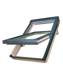 Окно мансардное FTP V CH деревянное 550х980 мм одностворчатое Fakro