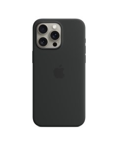 Чехол iPhone 15 Pro Max Silicone Case with MagSafe Black MT1M3 Apple
