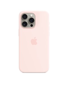 Чехол iPhone 15 Pro Max Silicone Case with MagSafe Light Pink MT1U3 Apple