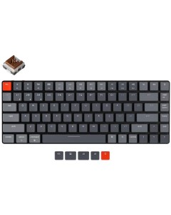 Беспроводная клавиатура K3 Pro Gray K3P H3 Keychron