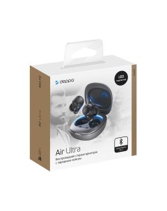 Беспроводные наушники с микрофоном Air Ultra TWS графит 44172 Deppa