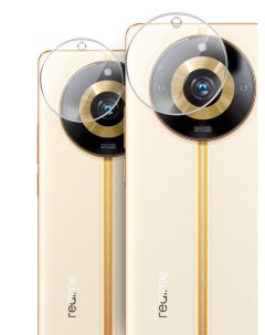 Защитное стекло для Realme 11 Pro на камеру 2 шт гибридное прозрачное Miuko