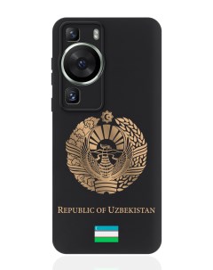 Чехол для смартфона P60 Золотой Герб Узбекистана Huawei