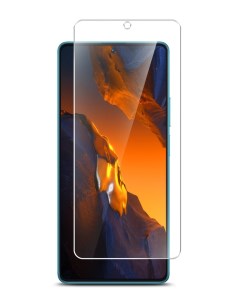 Защитное стекло для Xiaomi POCO F5 гибридное прозрачное Miuko