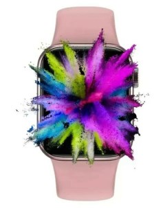 Смарт часы x8 mini розовый Iwo