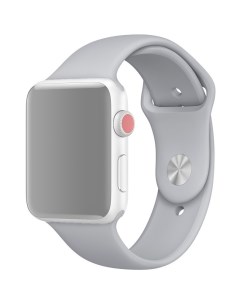 Ремешок для Apple Watch 1 6 SE силиконовый 38 40 мм Серый APWTSI38 26 Innozone