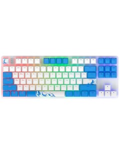 Проводная игровая клавиатура Keyrox TKL Aquarius White Blue RSQ 20036 Red square