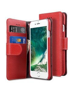 Чехол для iPhone 7 8 Wallet Book Type Red Melkco