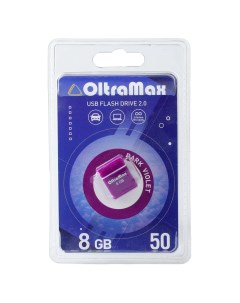 Флешка 50 8 Гб USB2 0 фиолетовая Oltramax