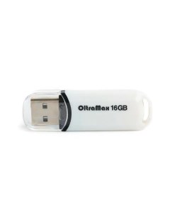 Флешка OM 16GB 230 белый Oltramax