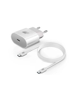 Сетевое зарядное устройство USB type C USB type C 3A белый 50635 Borasco