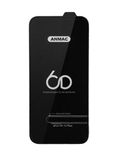 Защитное стекло для iPhone 15 Plus 6D Black IS014096 Anmac