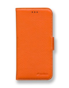 Кожаный чехол книжка для Apple iPhone X XS Wallet Book Type оранжевый Melkco