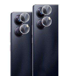 Защитное стекло для Realme 10 Pro на камеру 2 шт гибридное прозрачное Miuko